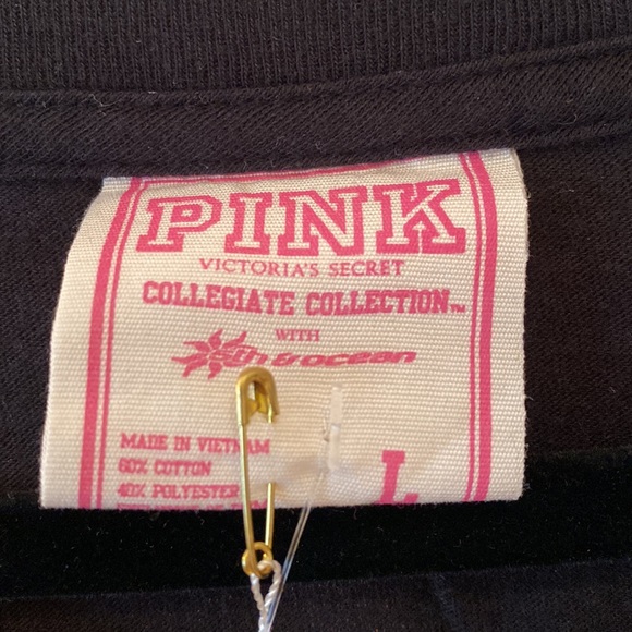 ⭐️NWT⭐️Victoria Secret Pink Rutgers Tee Shirt - Picture 4 of 4